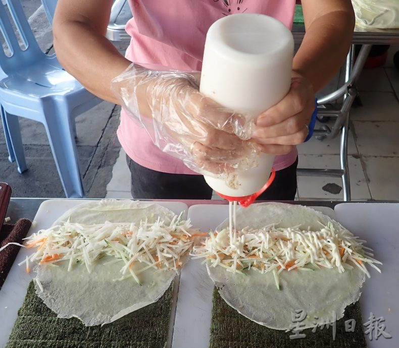 霹/版头/【人气美食】/传统薄饼 紫菜薄饼 菜杯 刘带娣巧思制作齿颊留香
