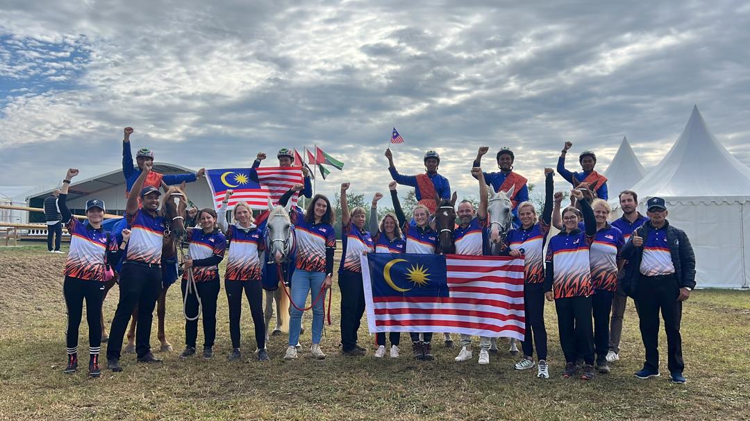 马术耐力赛世锦赛团体赛 大马队获季军