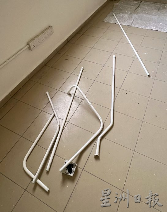 黄氏宗祠又遭窃·电线被洗劫一空 