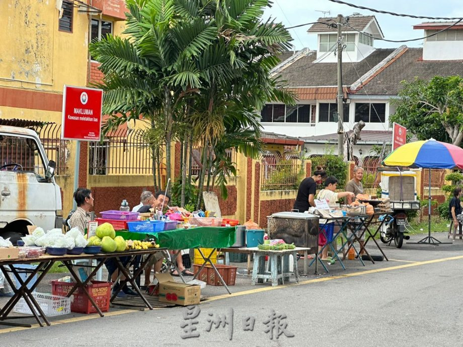 (古城封面主文)哥打拉沙马那巴刹提升工程进展达55% 贩商掏腰包请保安守夜