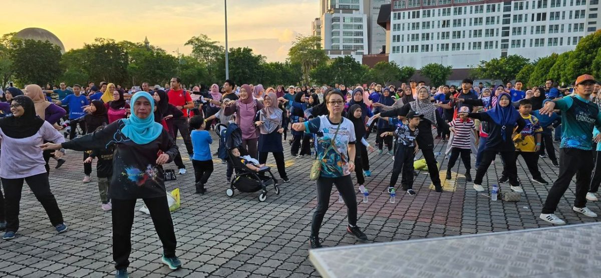 (古城封面副文)甲首长:不健康生活造成医疗费增 促民众一起响应健康生活