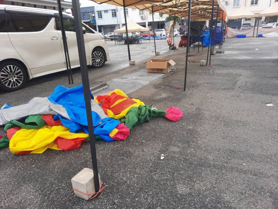 (古城第三版主文)玛琳风灾,夜市8档口遭殃