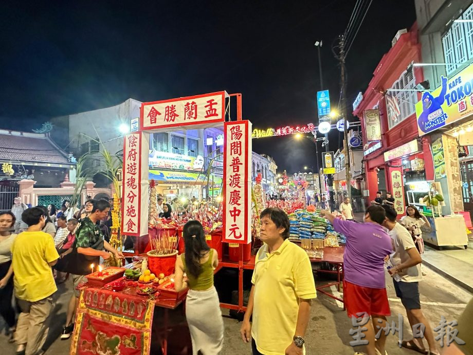(古城第三版主文)颜天禄冀纳入旅游手册 盂兰胜会成促进文旅发展资源