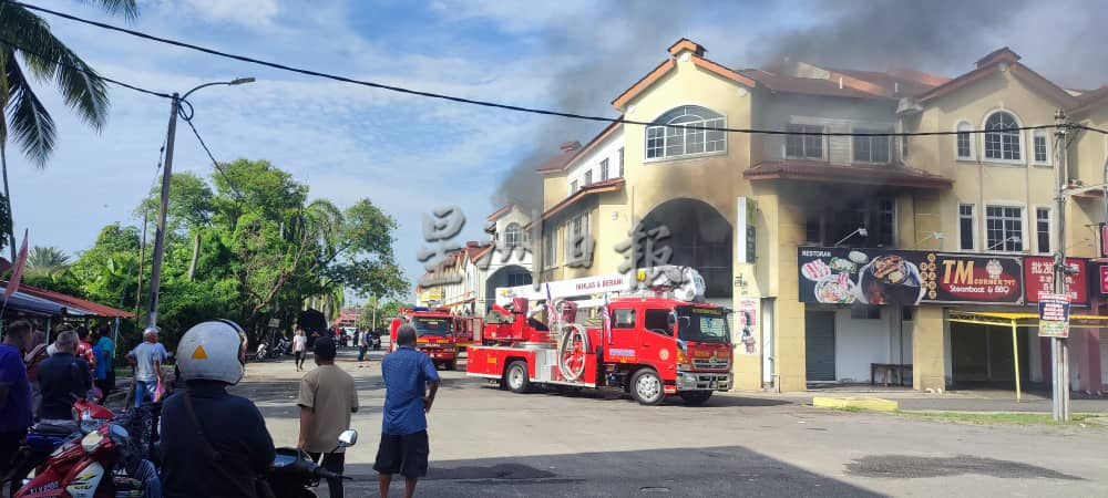 (大北马)太子路烧烤火锅店晨时火灾