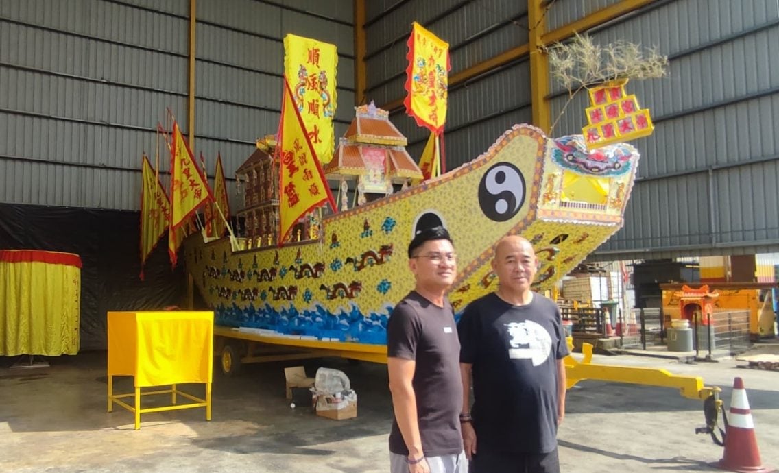 (大北马)默贡斗母宫巨大皇船已登场!
