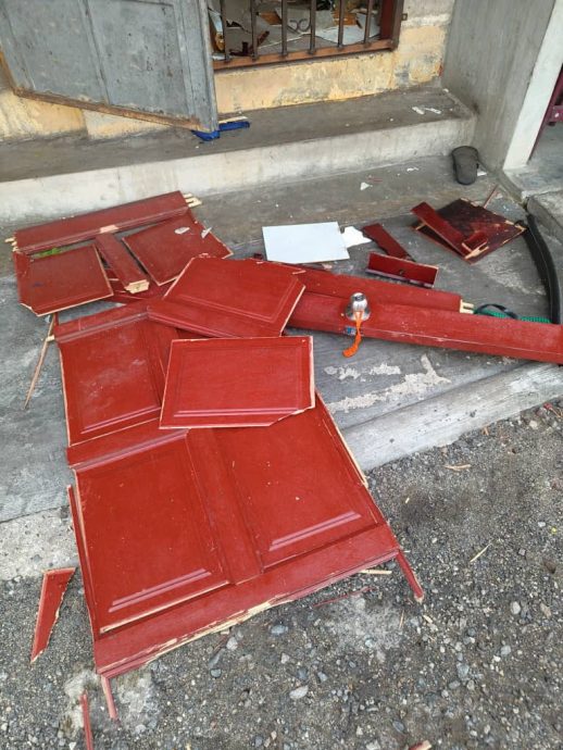 (已签发)柔:三合港小贩中心煤气泄漏爆炸,女摊主头与手受伤脸熏黑