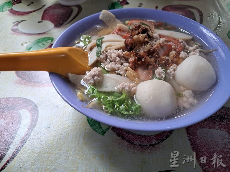 (已签发)柔:新旧对照:义兴清汤粿条面的历史