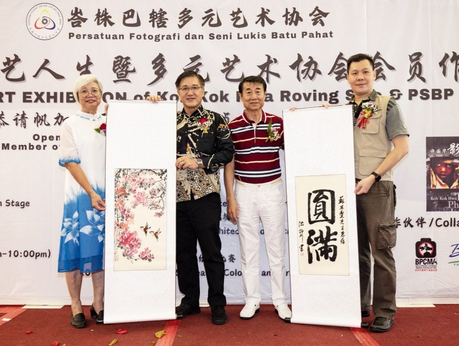 沈振川:峇多元艺术协会办展览,吸引更多人关注艺术
