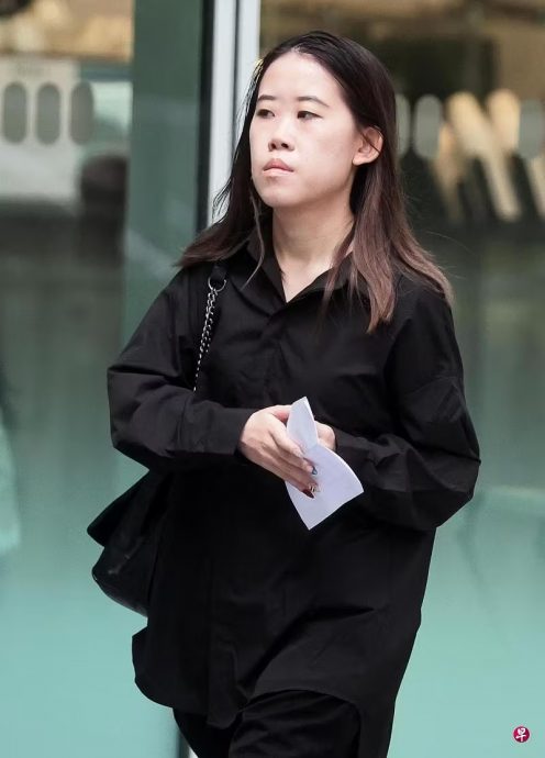 (已签发)柔:狮城二三事:喝醉闯红十字会大厦喷漆涂鸦 24岁女子认罪待判