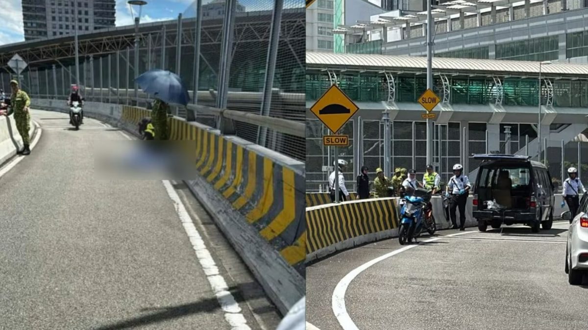(已签发)柔:狮城二三事:狮城男子新山关卡遇意外丧命 柔警吁目击者助调查