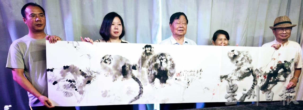 中国一级国画大师王西京来马授徒,共筑南洋画风新篇章