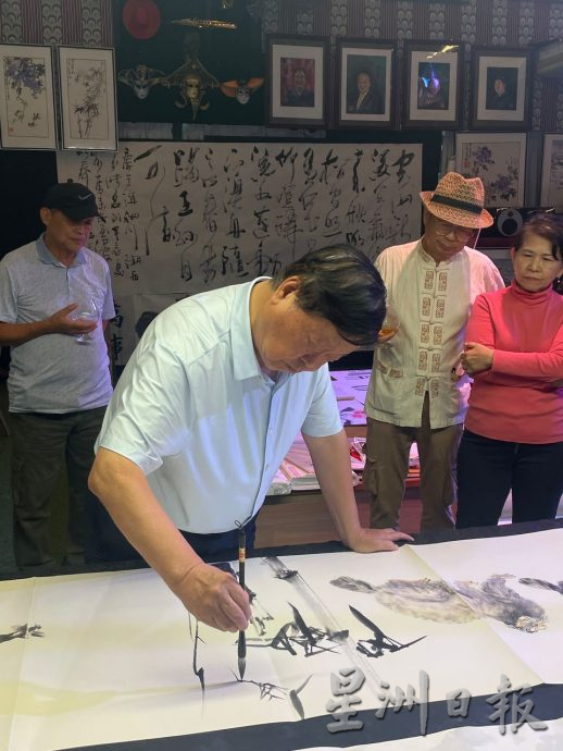 中国一级国画大师王西京来马授徒,共筑南洋画风新篇章