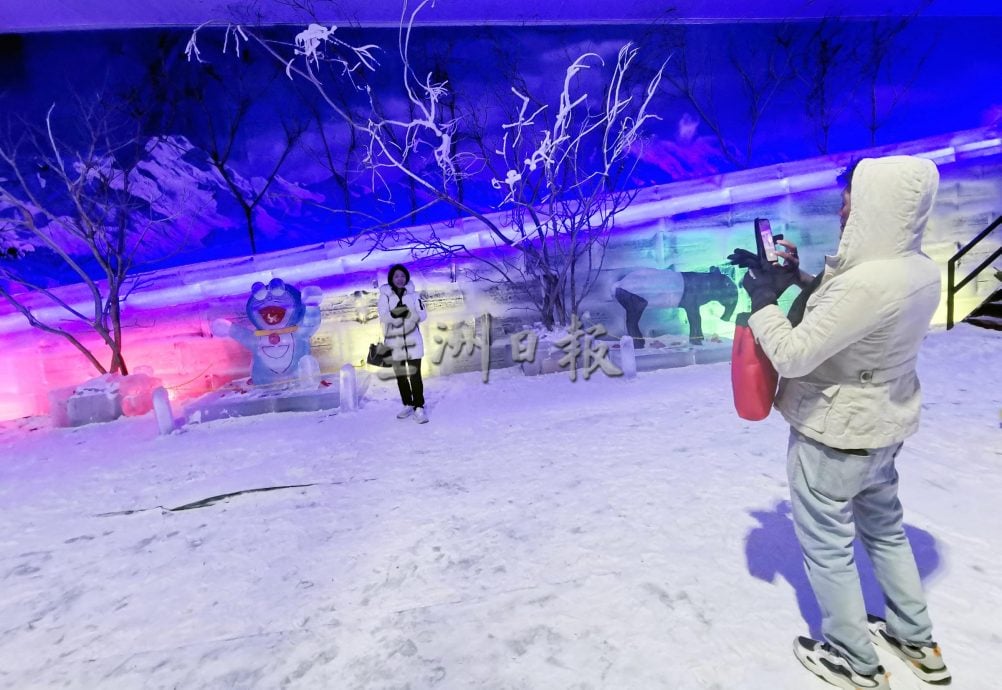 NS芙蓉/雪林冰雪大世界新张志庆,在四季如夏的大马感受零下25度气候