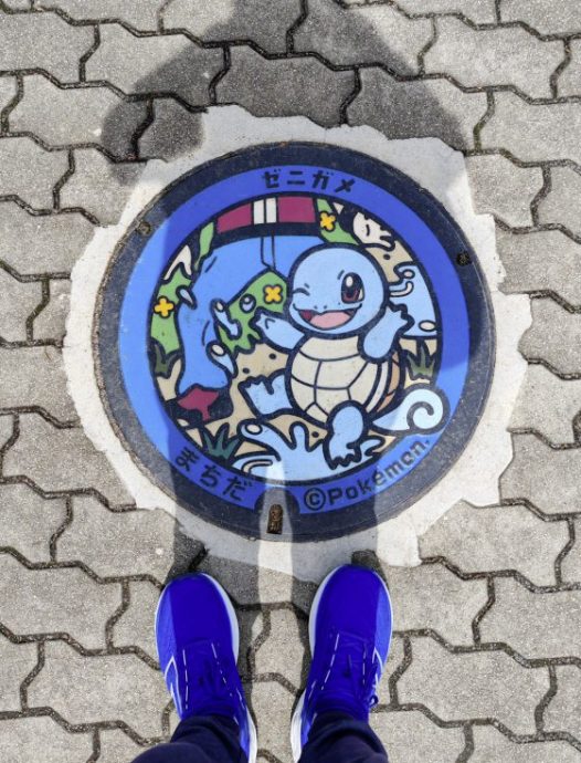 【日本】举头望樱花,低头寻井盖──东京都‧町田市