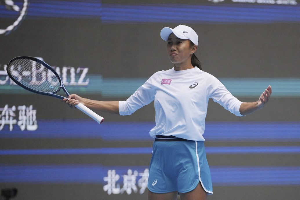 中国网球公开赛 张帅闯8强续演逆袭戏码 辛纳阿卡决战争王