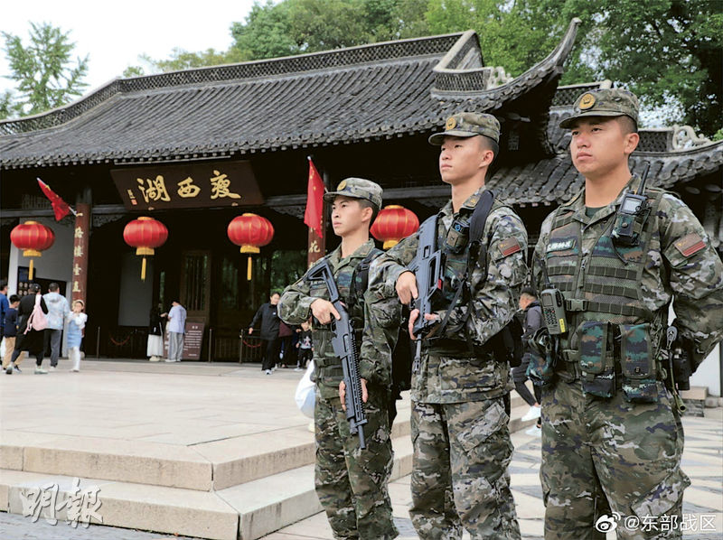 中国黄金周晋后半段 出游热顶峰 武警助维稳