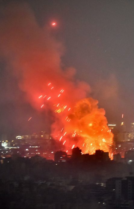 以军再空袭贝鲁特南郊 黎巴嫩官媒:攻势猛烈