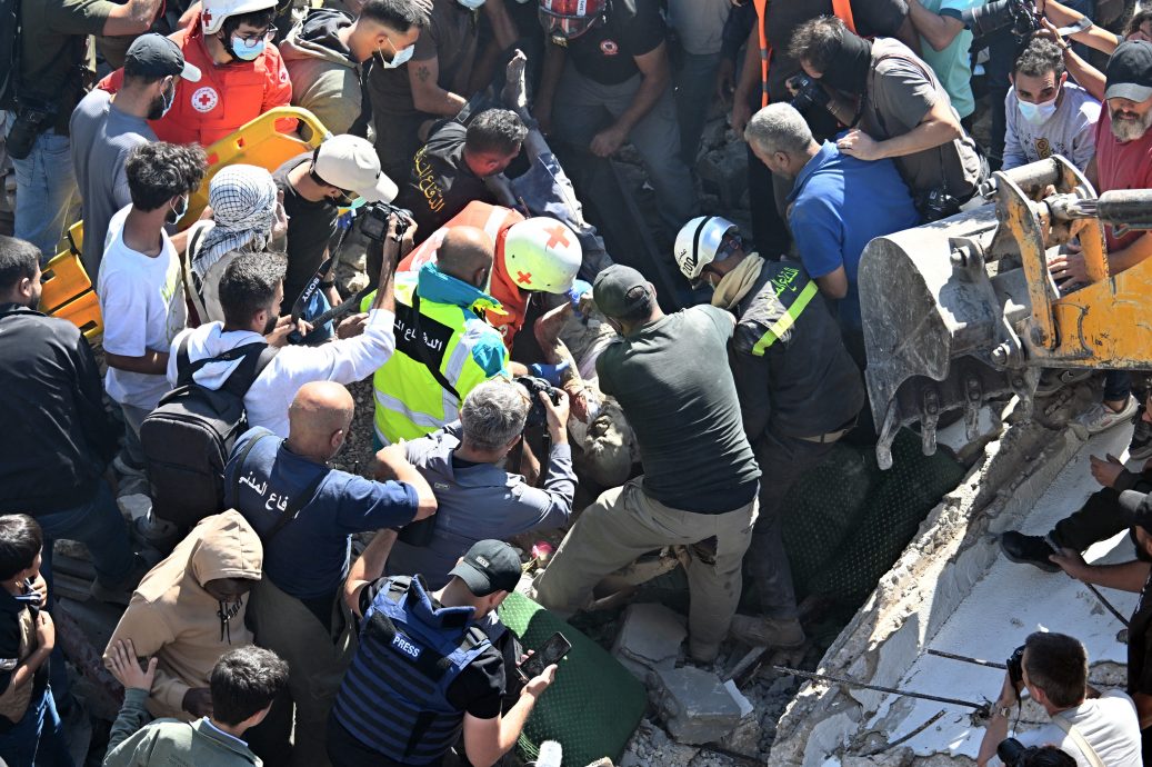 以色列袭击贝鲁特南部医院周边地区 致13死亡、数十伤