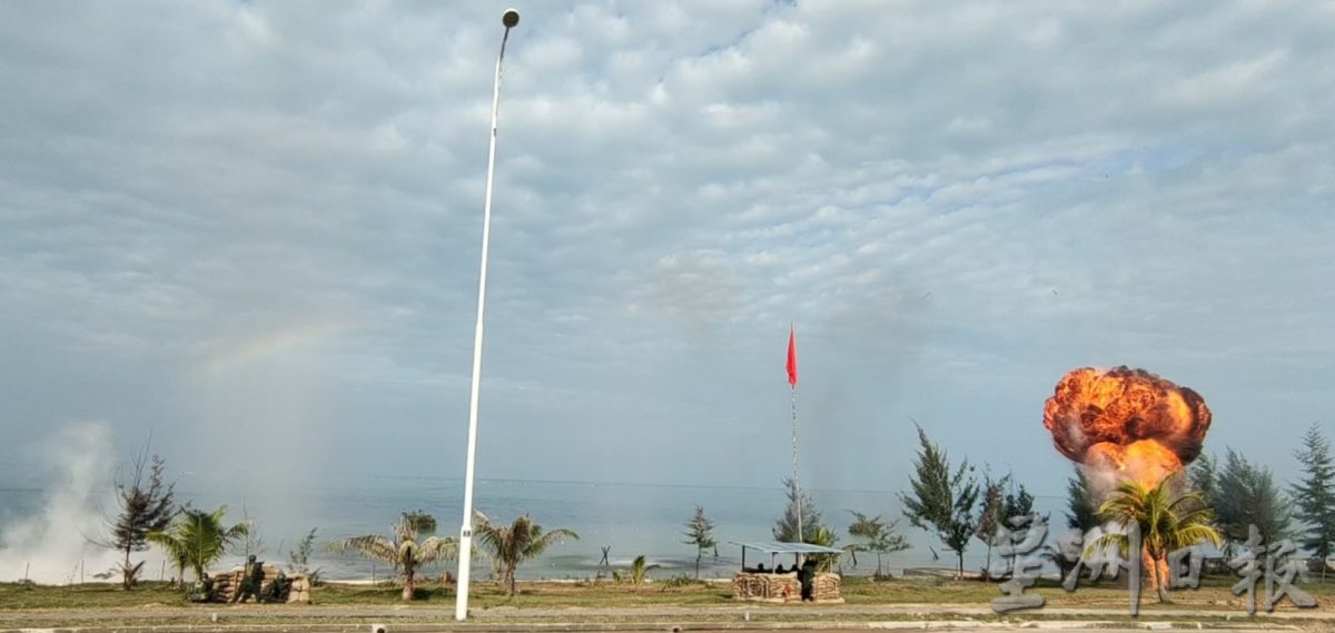 供星洲网：海陆空首度合作“三军汇演嘉年华”，让民众观赏史诗级特技演习