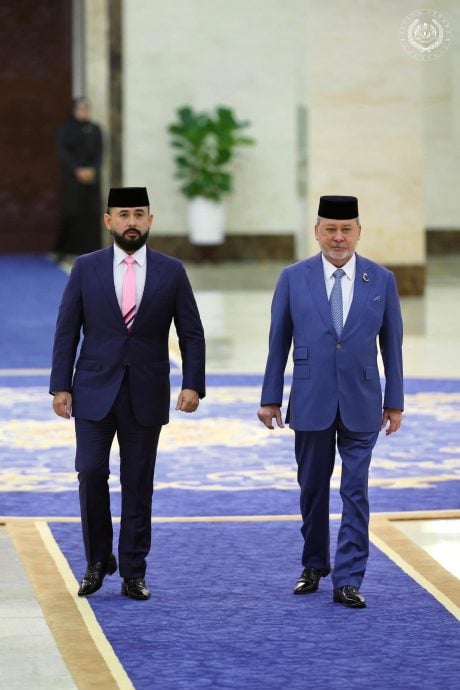 全国:国家元首兼柔佛苏丹依布拉欣出席第267届统治者理事会预备会议