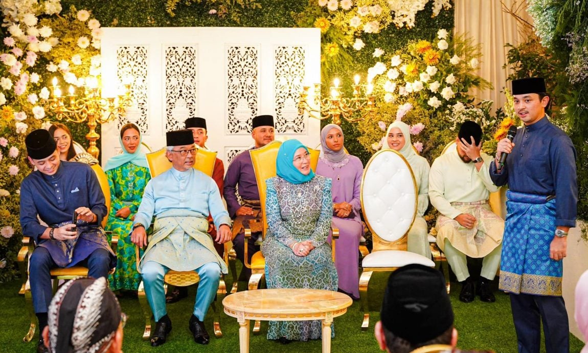 全国:彭王子东姑阿里夫婚礼本月24日、25日及27日,在关丹阿都阿兹王宫举办。