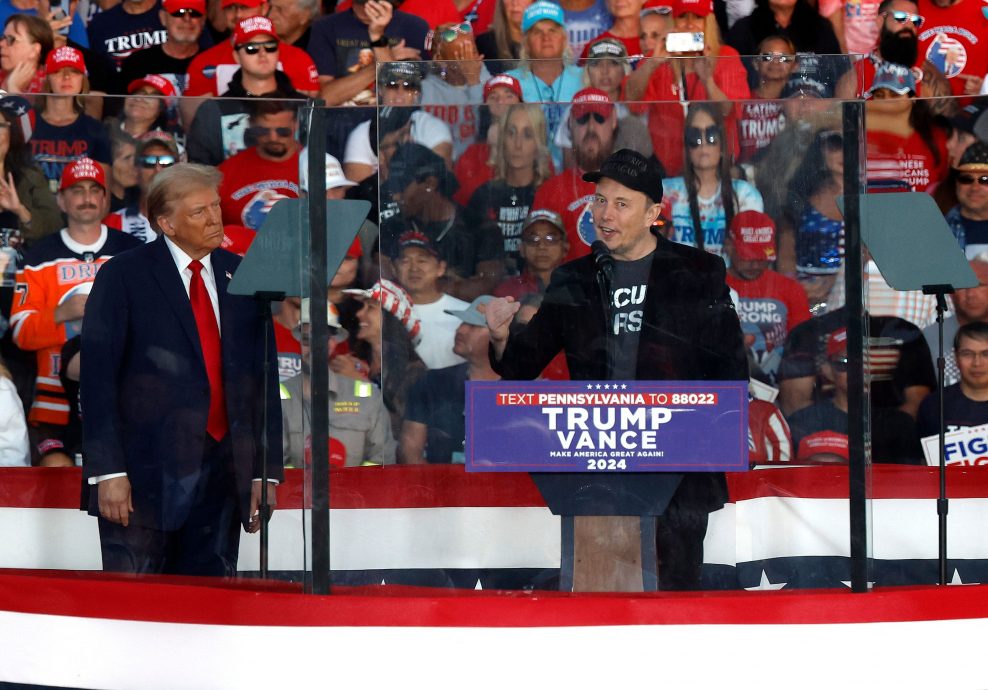 **即时国际**特朗普重返枪击现场造势,马斯克助阵拉票