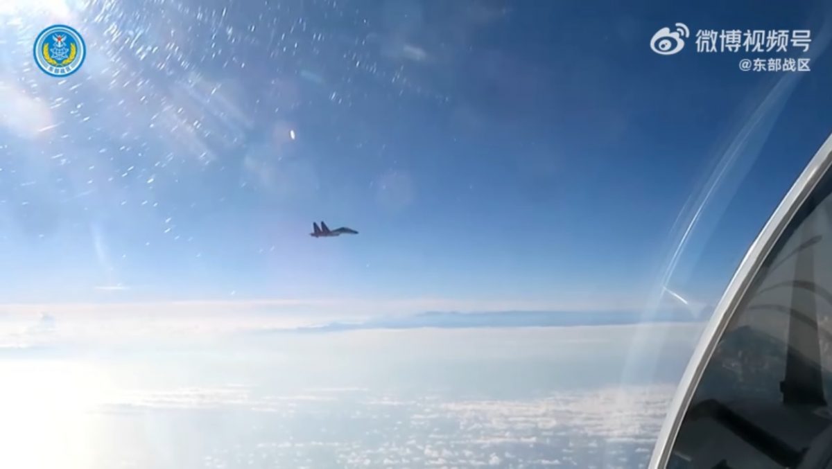 台湾侦测到153架次解放军军机 创单日新高