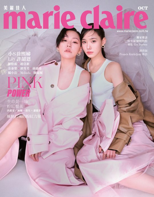 合体次女Lily当时尚母女档 小S:该把她还给志玲了