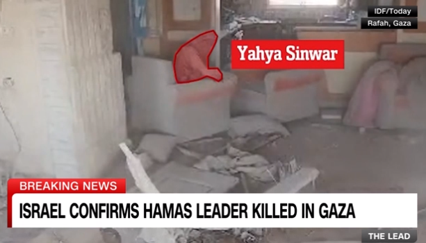 哈马斯领导人生前最后画面! 做一事“垂死挣扎”