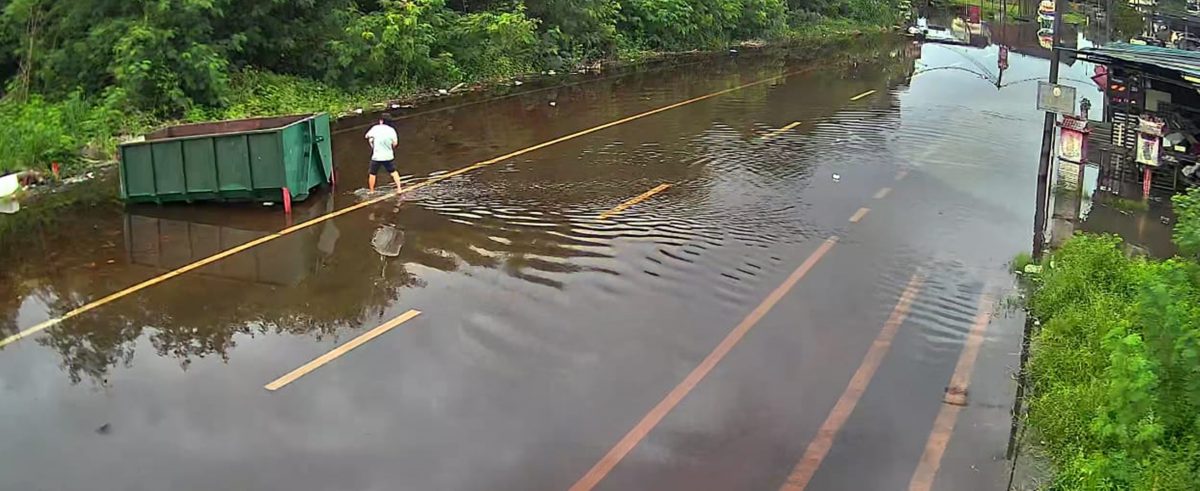 大涨潮凌晨袭十八丁 幸无大雨水位没更高