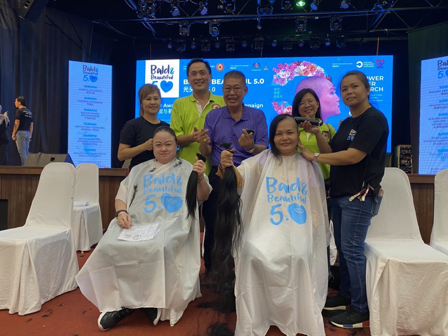 大都会/ME04头/光头与美5.0巴生终极站 国州议员与联办单位齐落发