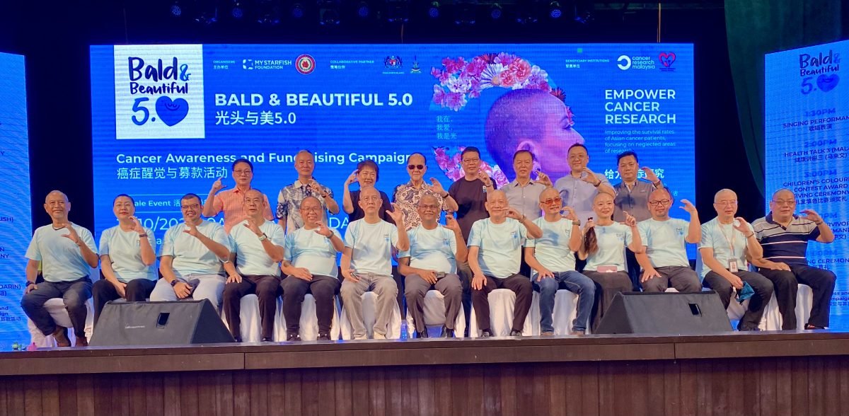 大都会/ME04头/光头与美5.0巴生终极站 国州议员与联办单位齐落发