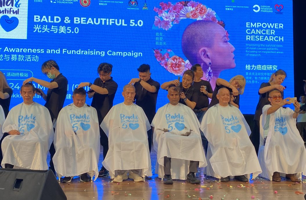 大都会/ME04头/光头与美5.0巴生终极站 国州议员与联办单位齐落发