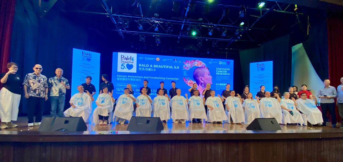 大都会/ME04头/光头与美5.0巴生终极站 国州议员与联办单位齐落发