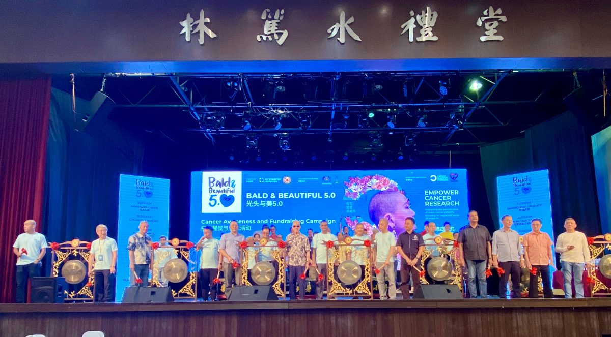 大都会/ME04头/光头与美5.0巴生终极站 国州议员与联办单位齐落发