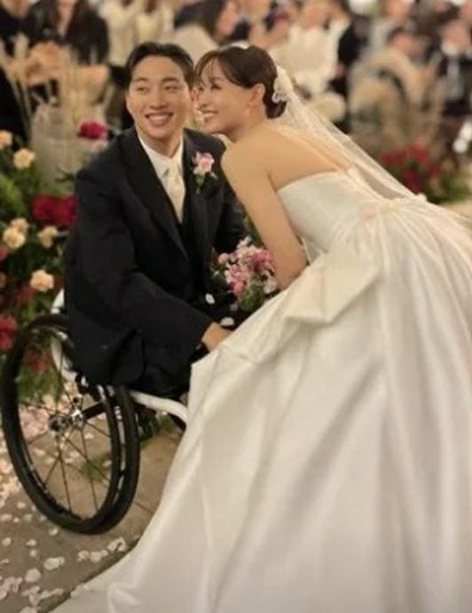 宋枝恩嫁半身麻痺网红 前队友韩善伙缺席传不和