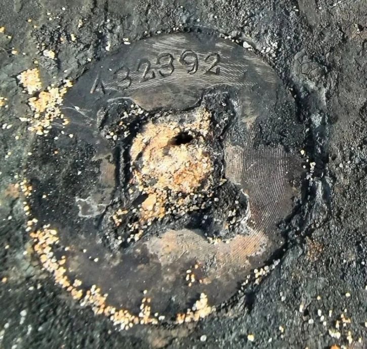 山东威海海上漂来不明物体 竟是甲午战争时期鱼雷