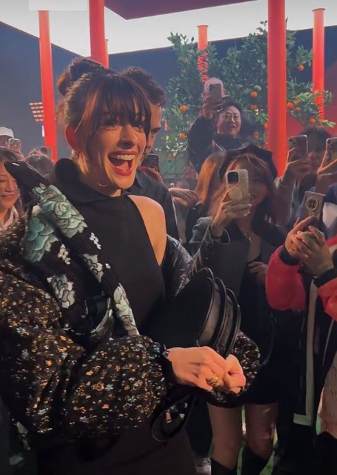 巨星同场拼红气 安妮希达薇走样?