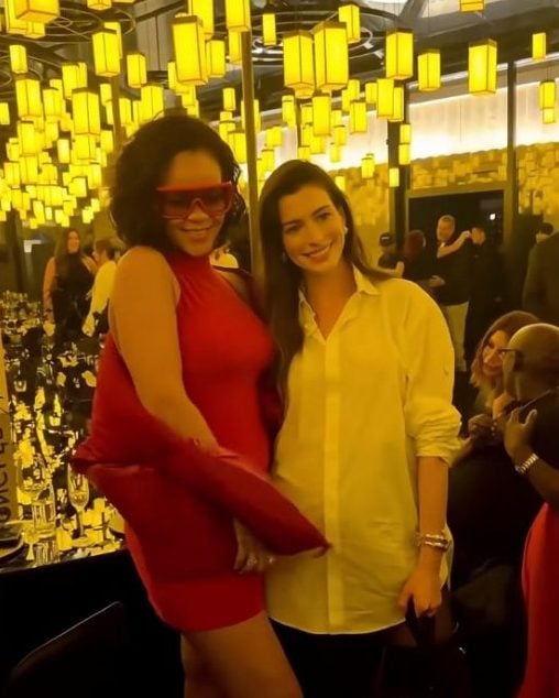 巨星同场拼红气 安妮希达薇走样?