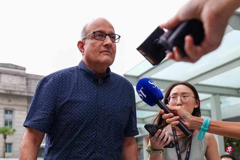 *已签发* 全国:狮城前交长与7亲友道别 即日起入狱服刑