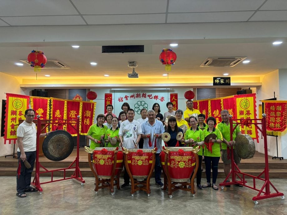 *已签发* 柔【特稿】峇潮州会馆重启潮州大锣鼓班 盼新血加入传承行列