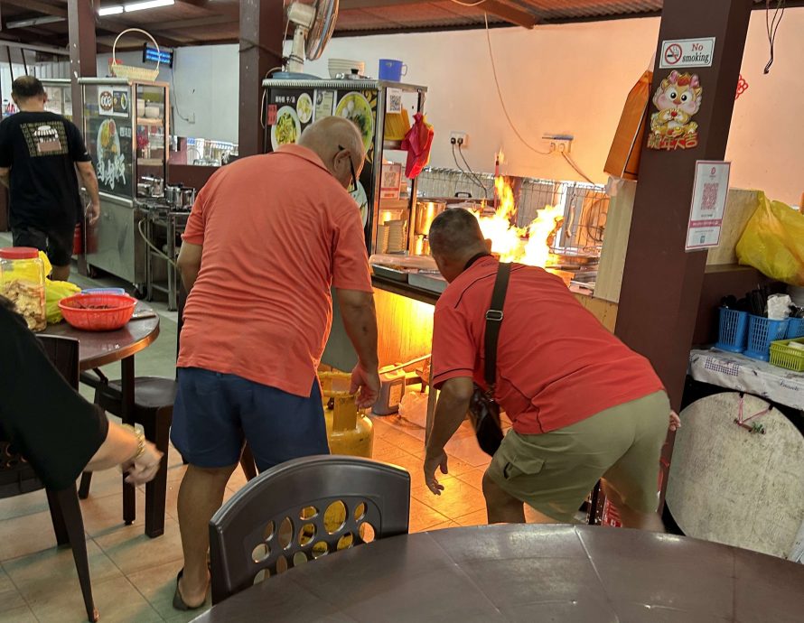 已签发 柔:四湾面档失火 档主轻伤