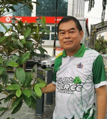 种一棵树,播一颗种子,新山市厅种甘蜜、胡椒及古塔胶留住及传播历史