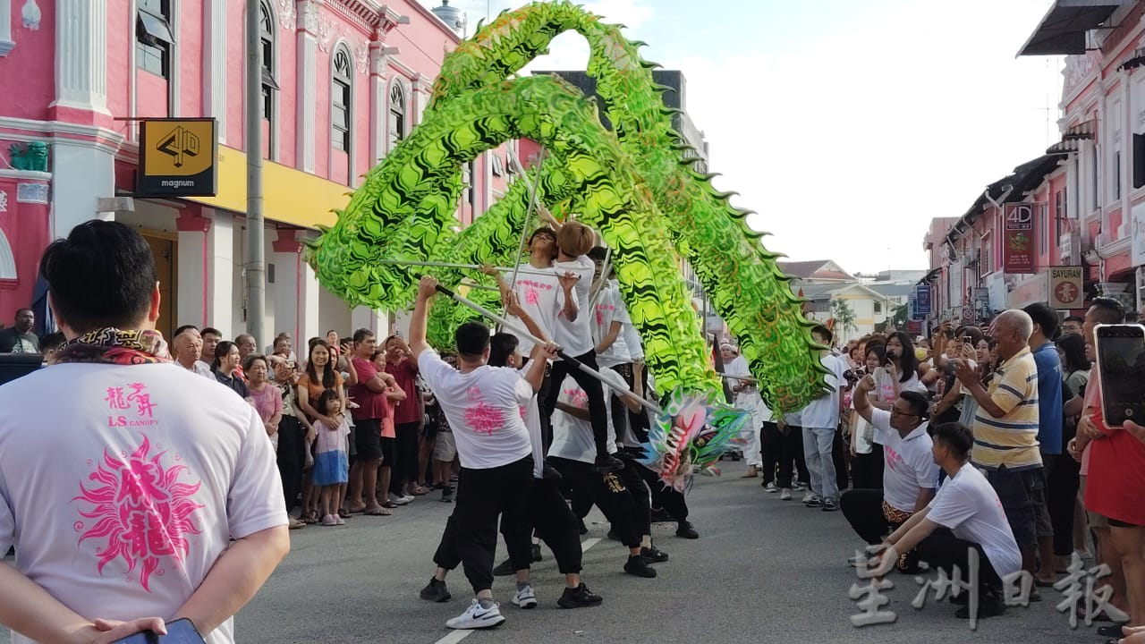 *已签发* 柔:文打烟斗天宫九皇大帝巡境游行 大批民众夹道围观