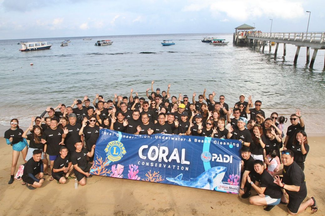 *已签发* 柔：视频：【善心美事】狮子会组潜水员团队 重建美丽珊瑚