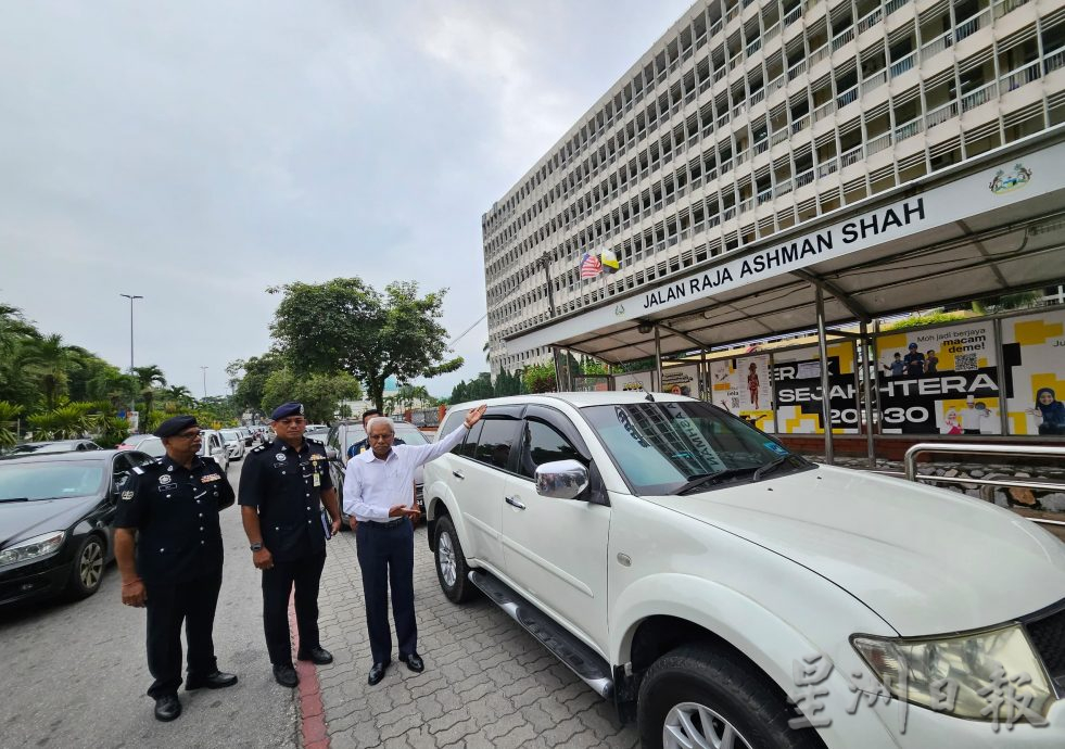 怡中央医院大路旁“三不停”区域 免阻碍交通