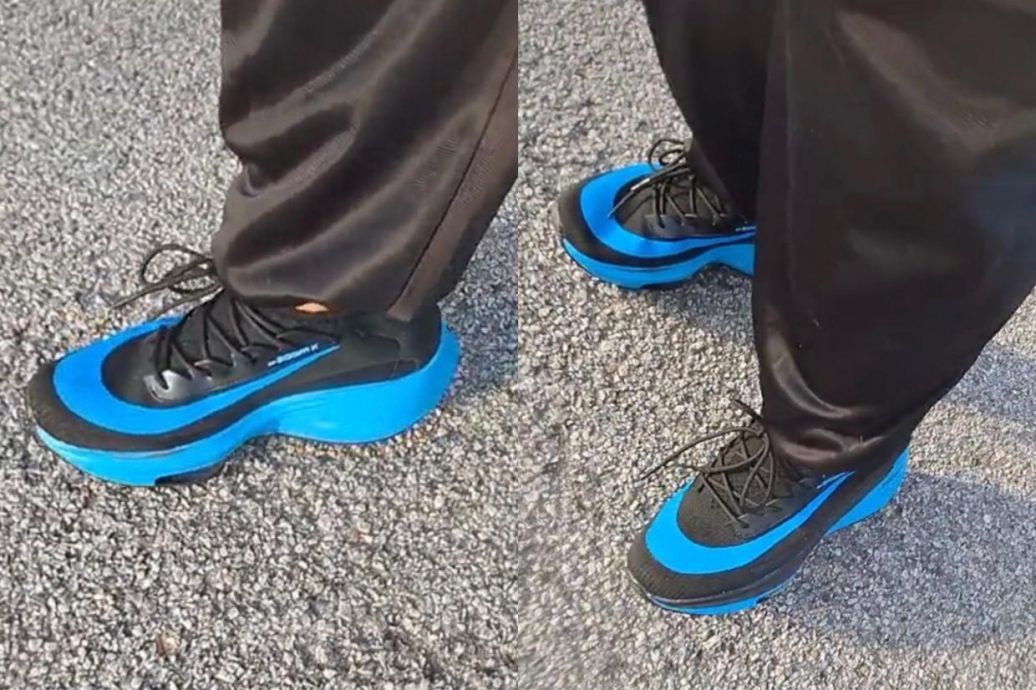 晒母赠仿冒鞋遭酸民抨击 男童正能量回应网赞爆