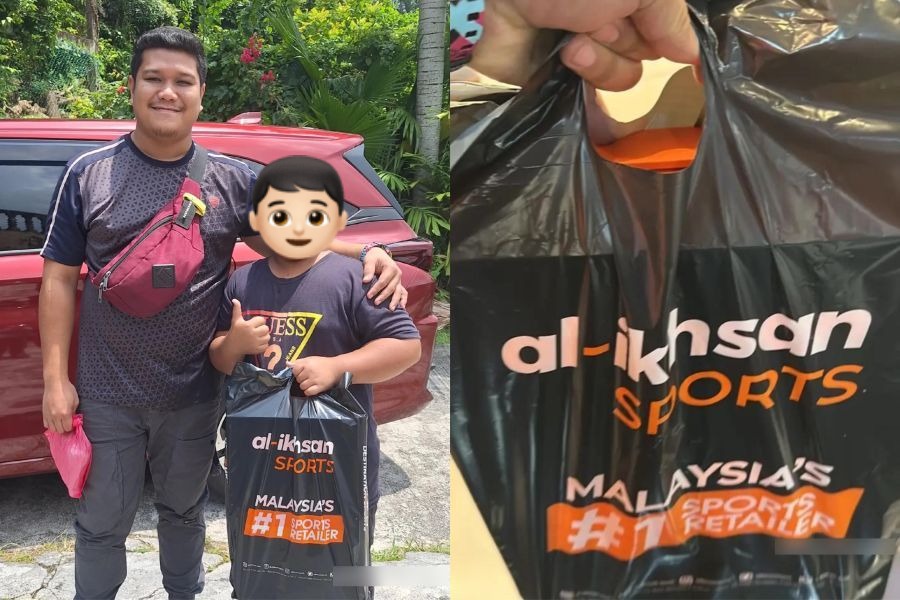 晒母赠仿冒鞋遭酸民抨击 男童正能量回应网赞爆