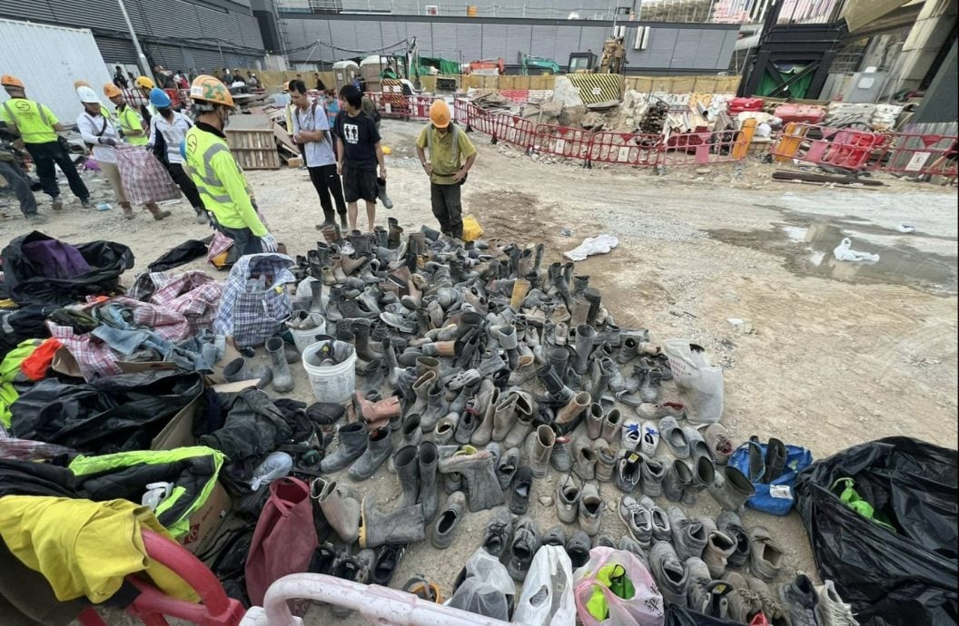 机场地盘逾百工人财物不见 工人:被当垃圾 警列误会
