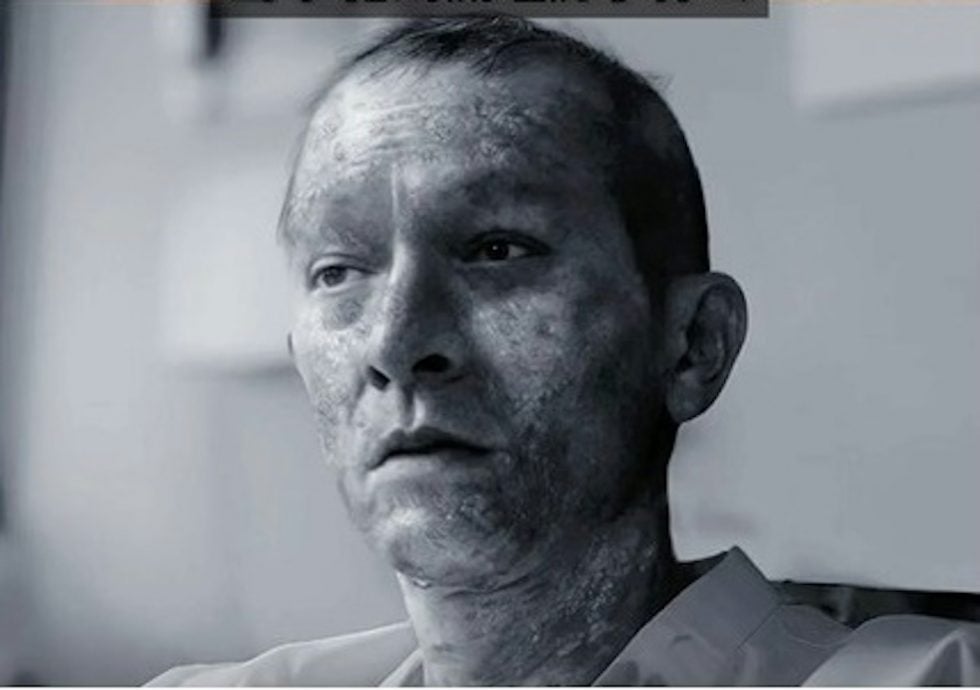 焚城|刘新戏辐射妆容吓人 刘德华舍帅变光头阿伯